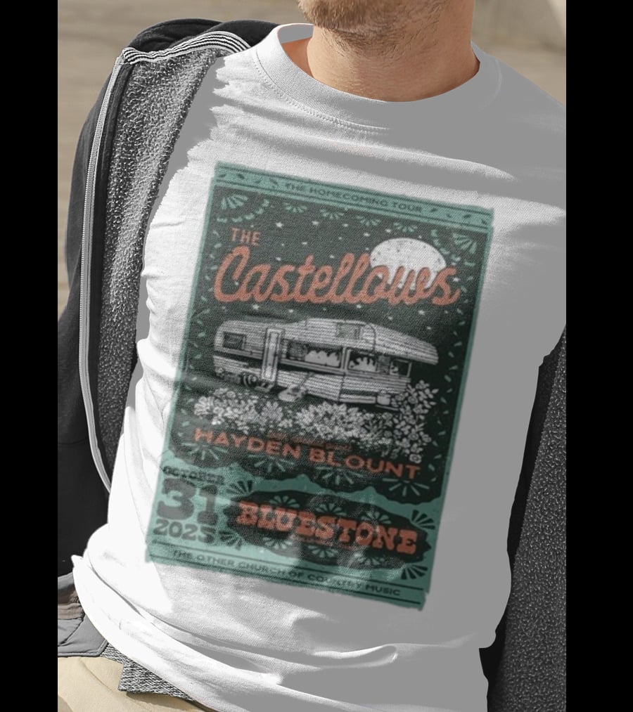 The Castellows Homecoming Tour Hayden Blount Bluestone Columbus October 31 2025 T-Shirt