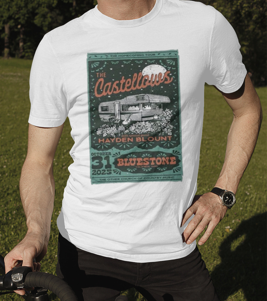 The Castellows Homecoming Tour Hayden Blount Bluestone Columbus October 31 2025 T-Shirt
