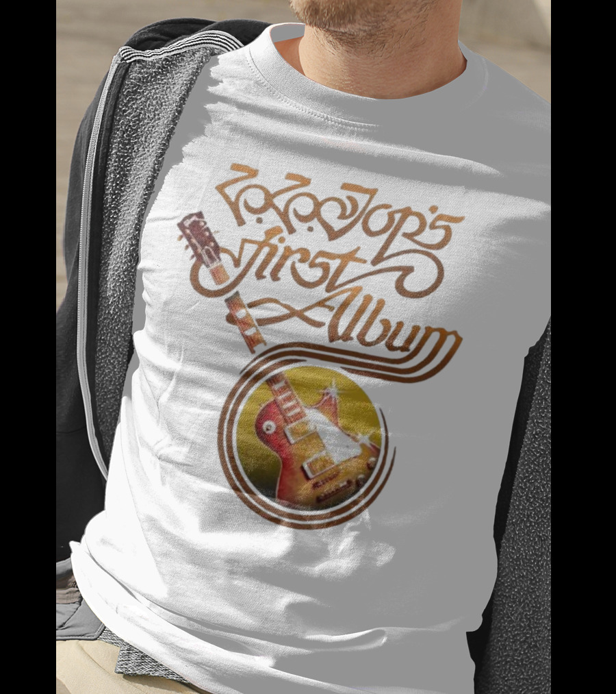 ZZ Top's First Album Guitar Art Retro Style T-Shirt