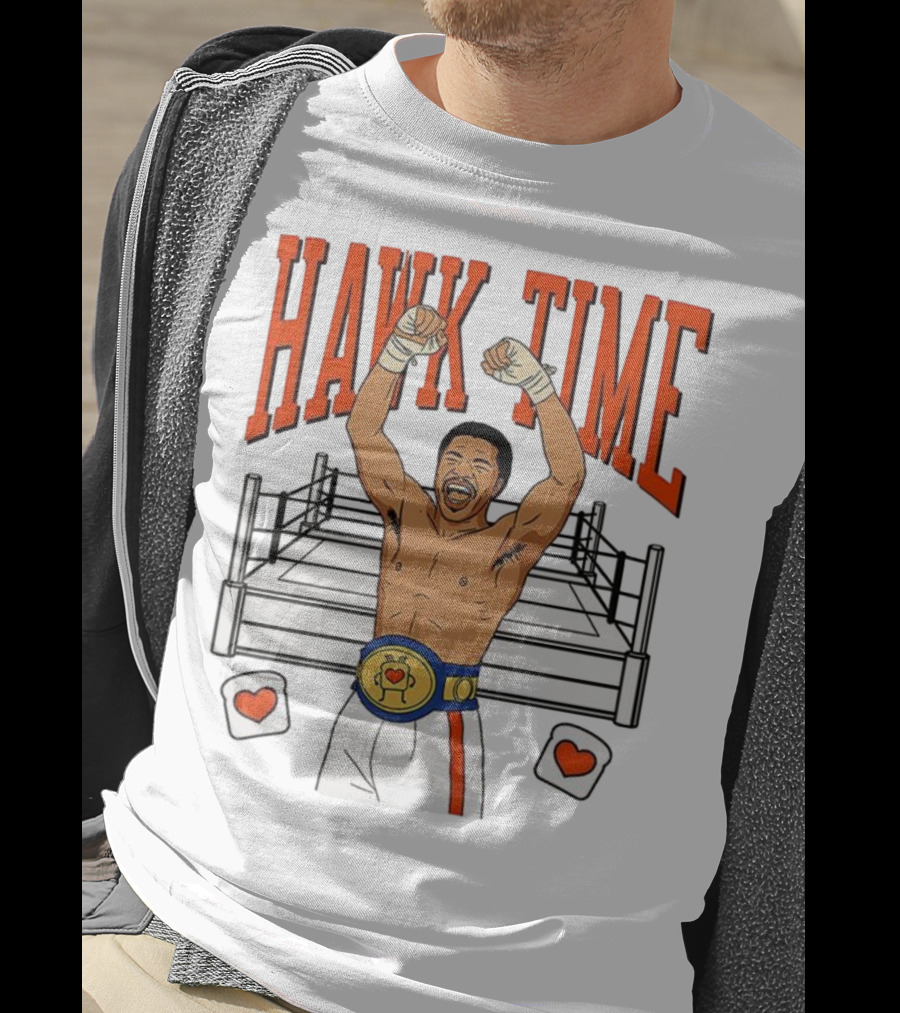 Hawk Time Aaron Pryor Champion Boxer Ring Victory T-Shirt