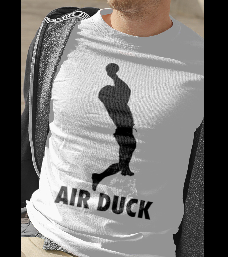 Air Duck Dunk Silhouette Jordan Parody T-Shirt