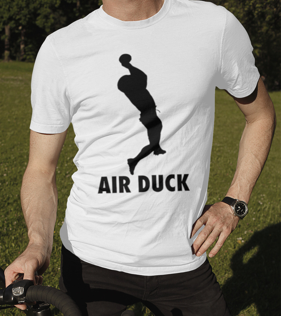 Air Duck Dunk Silhouette Jordan Parody T-Shirt