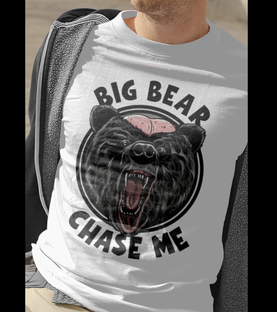 Big Bear Chase Me Bald-Headed Bear Of Claire County T-Shirt