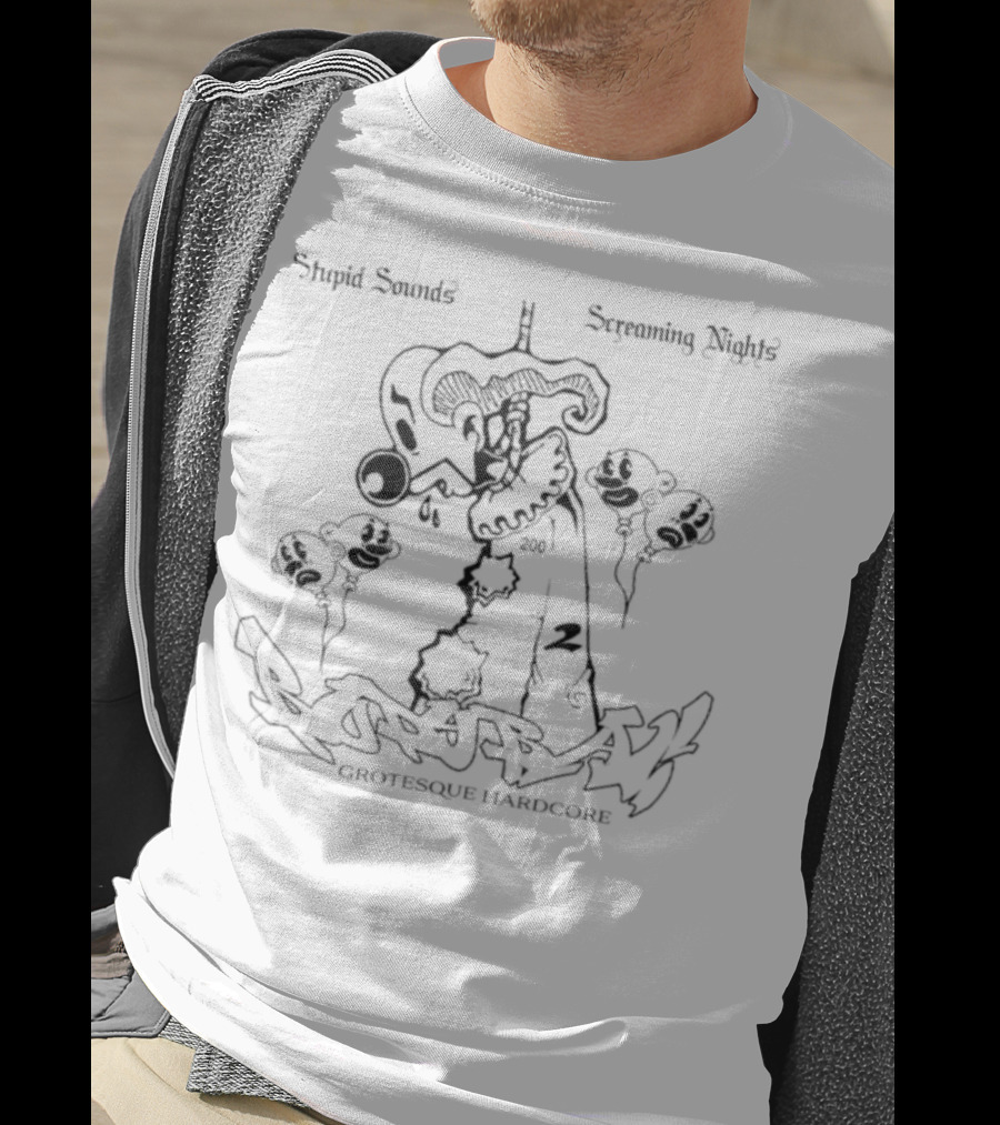 Bodybag Grotesque Hardcore Stupid Sounds Screaming Nights T-Shirt