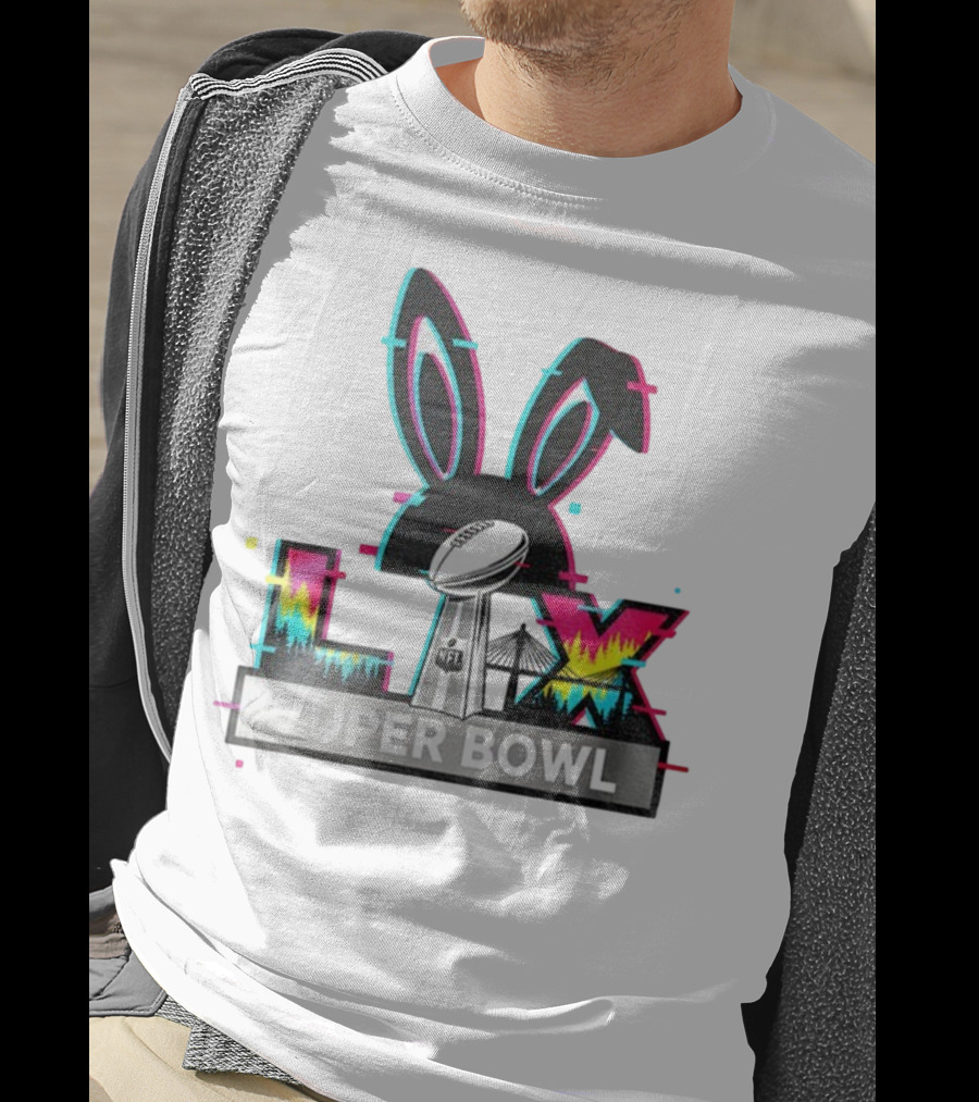 Bad Bunny LVI Super Bowl NFL Halftime Show LAX Stadium T-Shirt