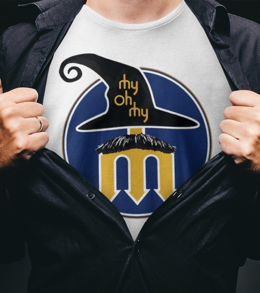 Seattle Mariners Cal Raleigh My Oh My Trident 2025 MLB MVP Magic T-Shirt