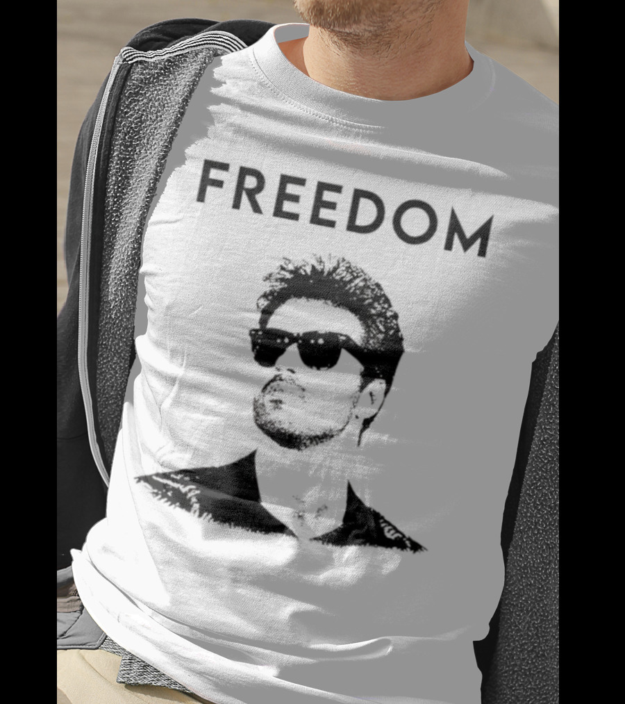 George Michael Freedom Retro Tribute T-Shirt