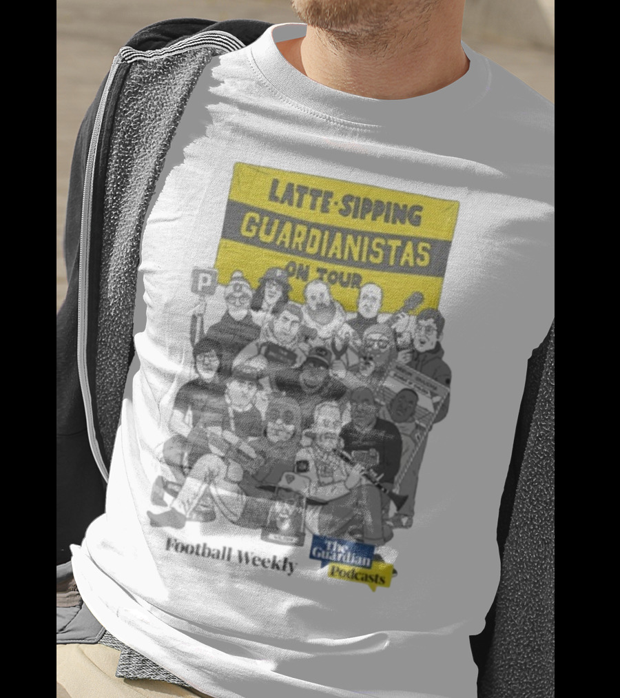 Latte-Sipping Guardianistas On Tour Football Weekly The Guardian Podcasts T-Shirt