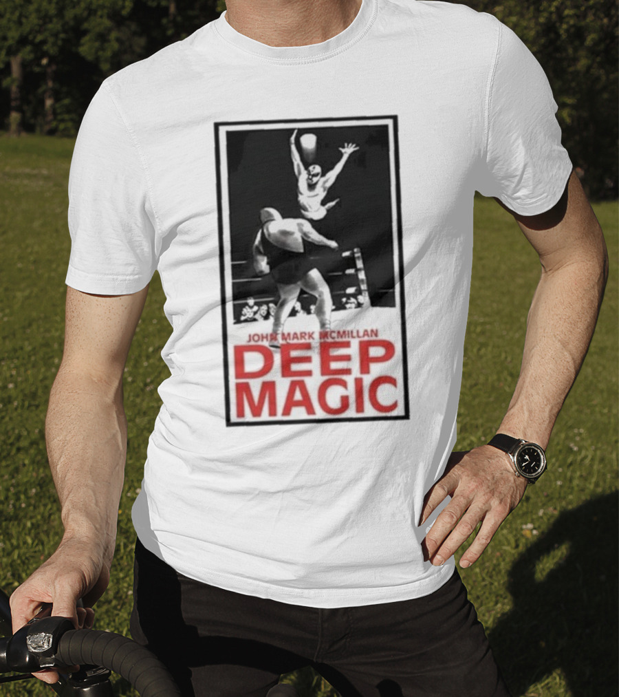 John Mark McMillan Deep Magic Wrestling Illustration T-Shirt