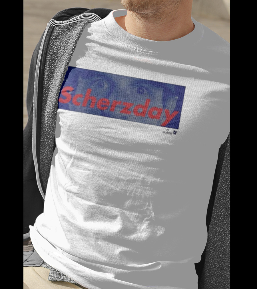 Max Scherzer Scherzday Eyes Toronto Blue Jays T-Shirt