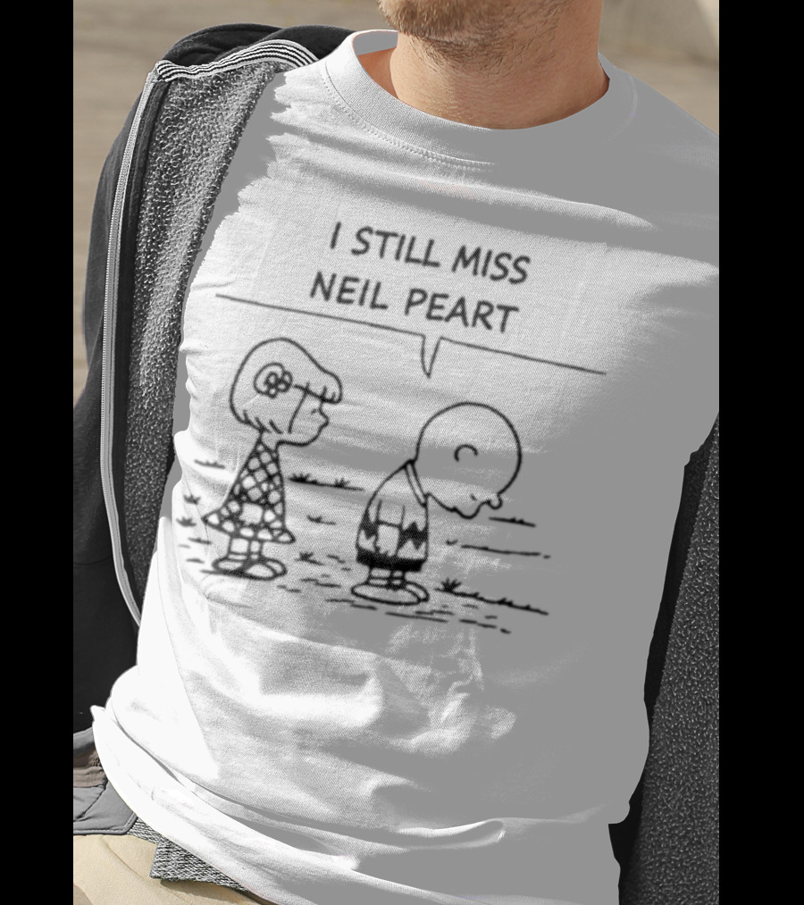 Charlie Brown Lucy Peanuts I Still Miss Neil Peart T-Shirt