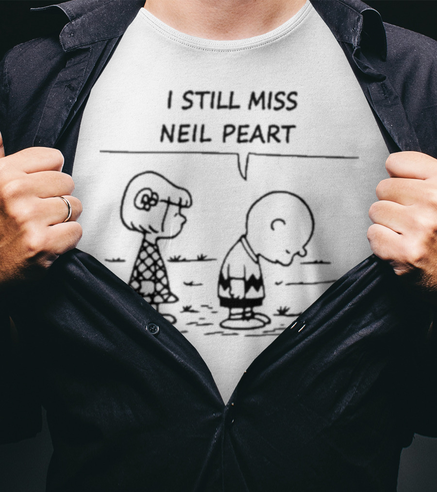 Charlie Brown Lucy Peanuts I Still Miss Neil Peart T-Shirt