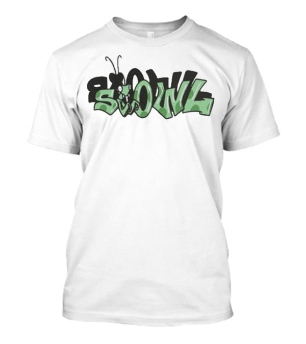 Scowl Fall Tour 2025 Praying Mantis Graffiti Style T-Shirt