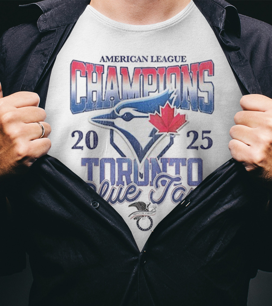 Toronto Blue Jays American League Champions 2025 Vintage T-Shirt
