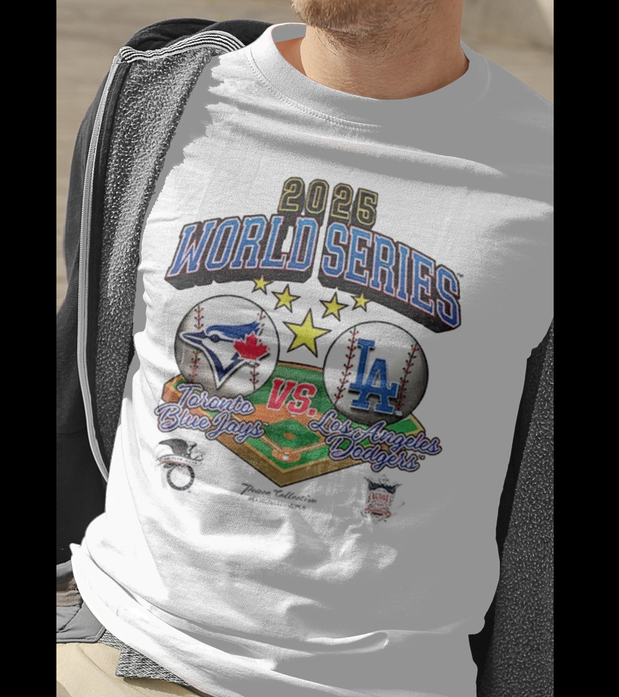 2025 World Series Toronto Blue Jays Vs Los Angeles Dodgers T-Shirt