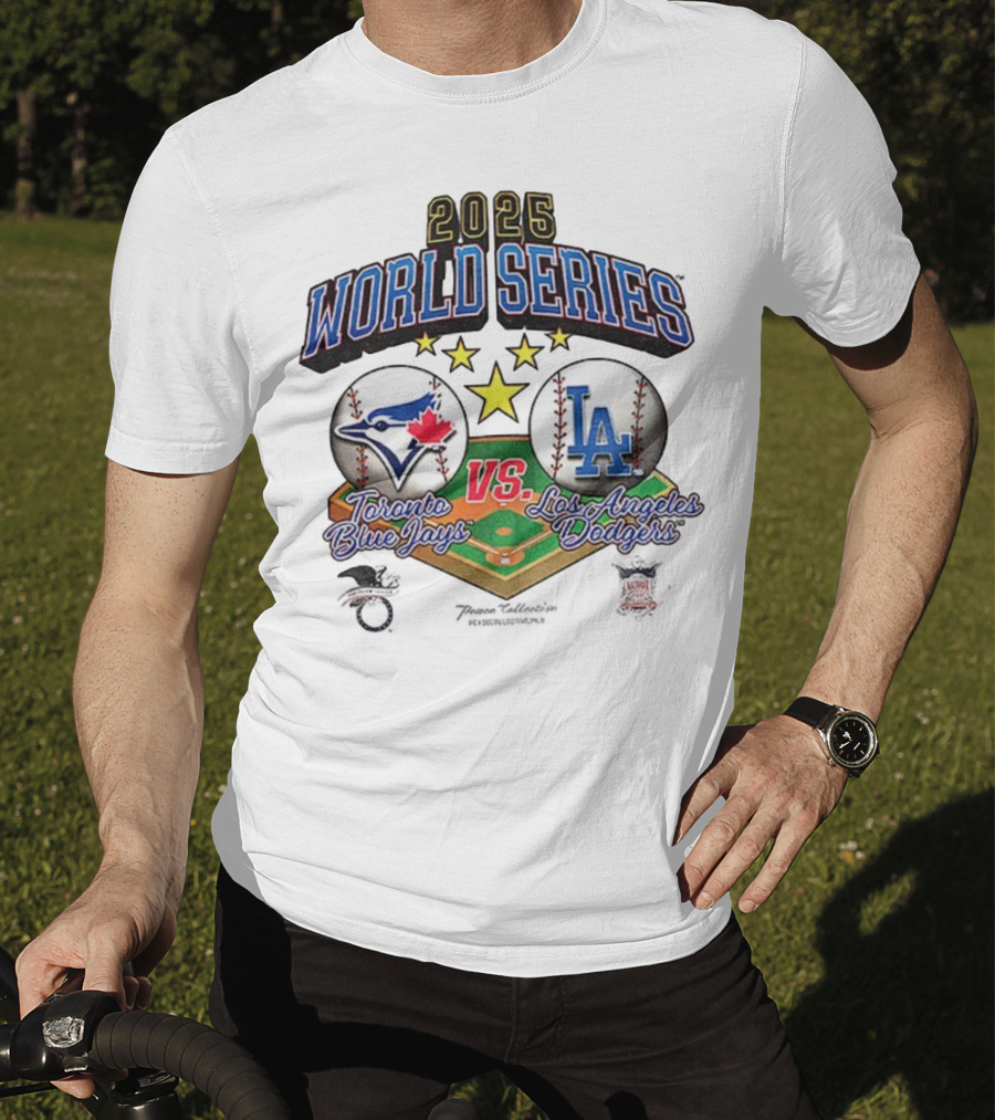 2025 World Series Toronto Blue Jays Vs Los Angeles Dodgers T-Shirt