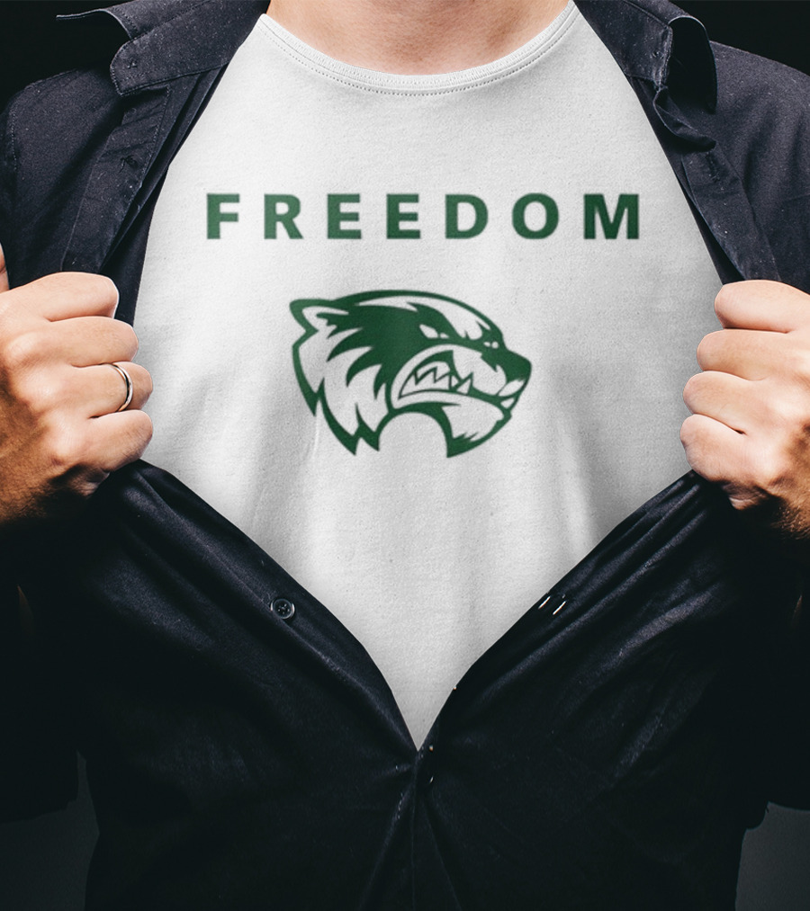 Utah Valley Freedom Wolverine Logo T-Shirt