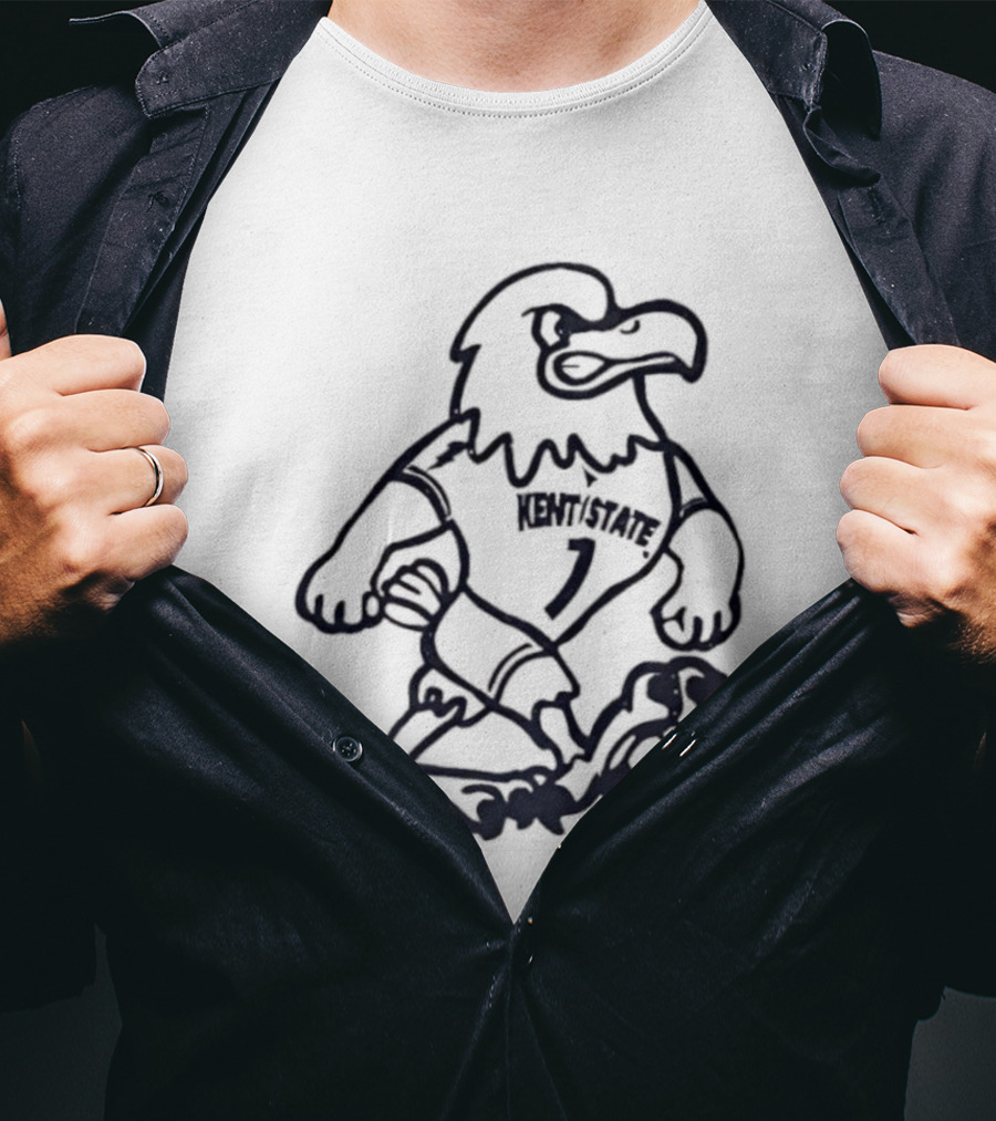 Kent State Eagle Soccer Mascot T-Shirt