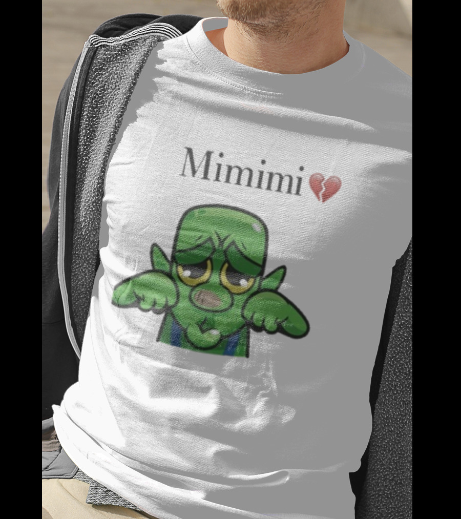 Mimimi Heartbroken Goblin Clash Royale Emojis T-Shirt