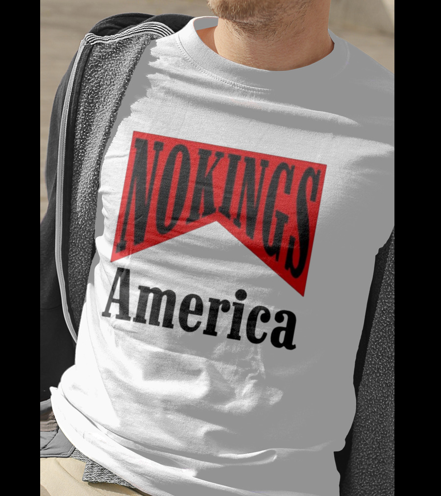 NOKINGS America Medicine Packaging Sarcastic Fashion T-Shirt
