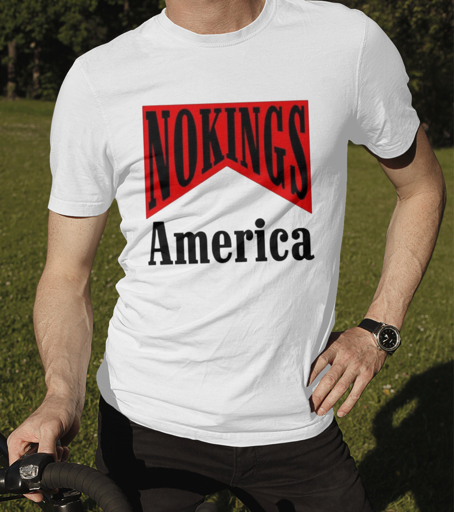 NOKINGS America Medicine Packaging Sarcastic Fashion T-Shirt