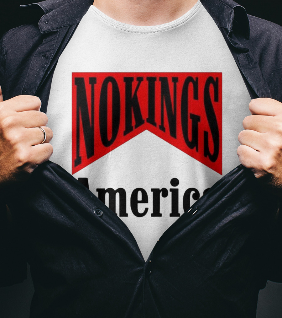 NOKINGS America Medicine Packaging Sarcastic Fashion T-Shirt