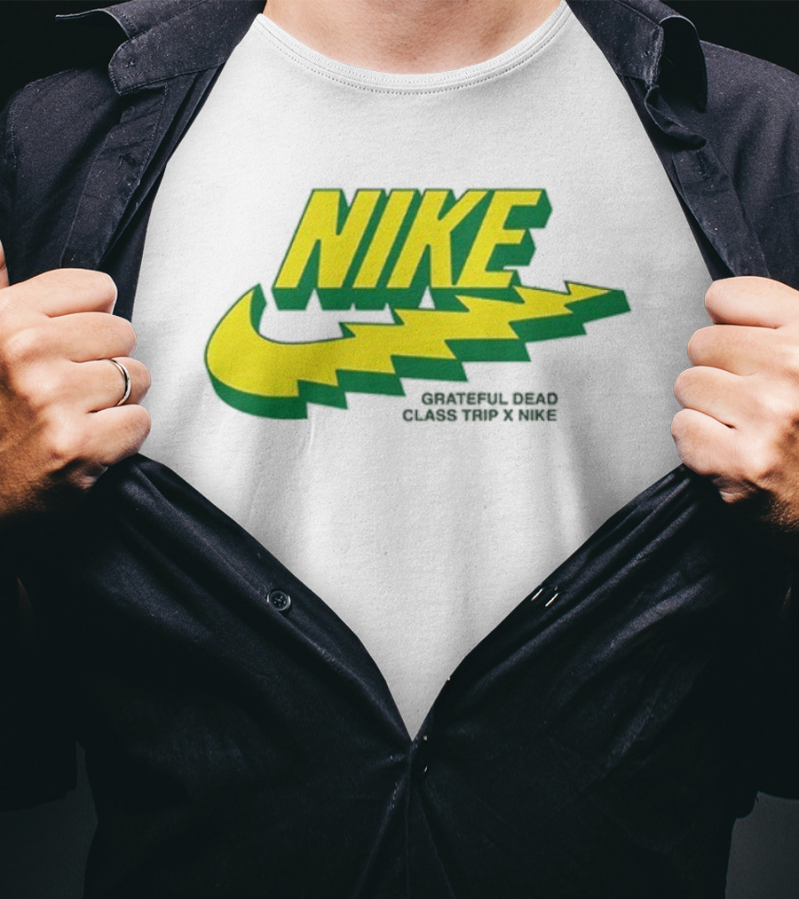 Oregon Ducks Grateful Dead Class Trip Nike Any Morning Any Evening Any Day T-Shirt