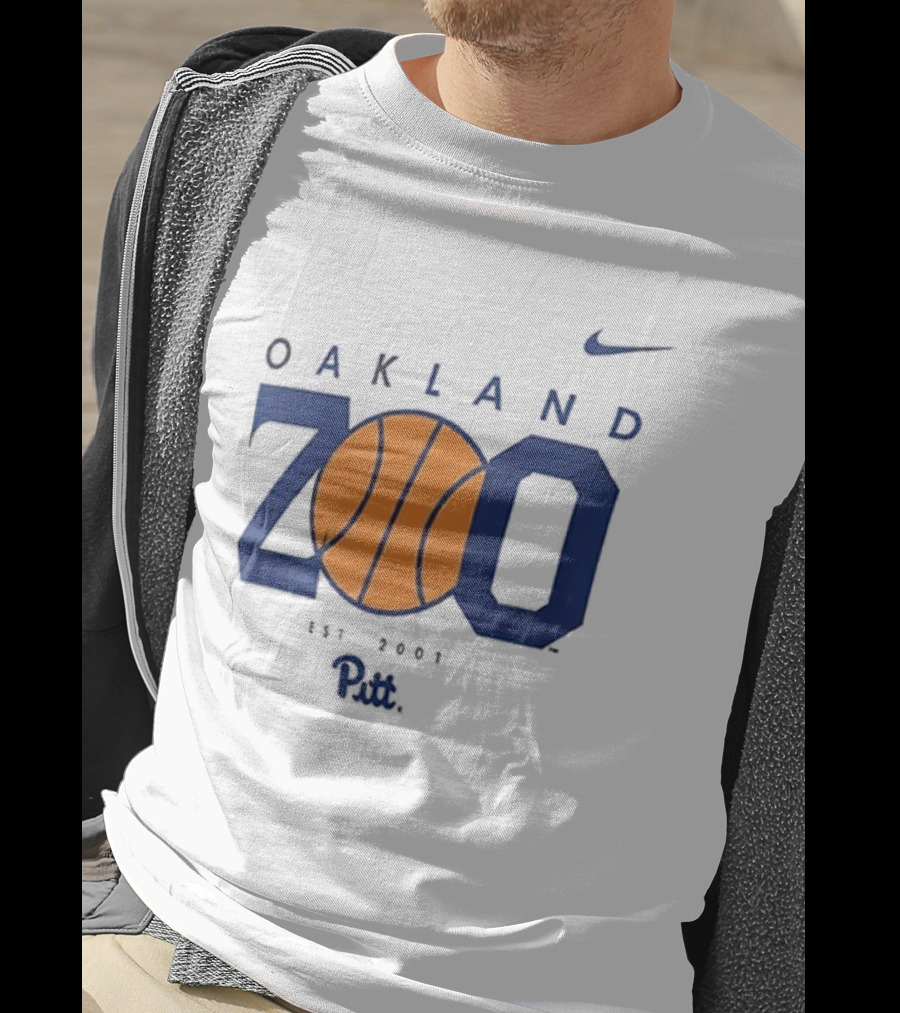 Pitt Oakland Zoo Basketball 2025 Est 2001 Nike T-Shirt