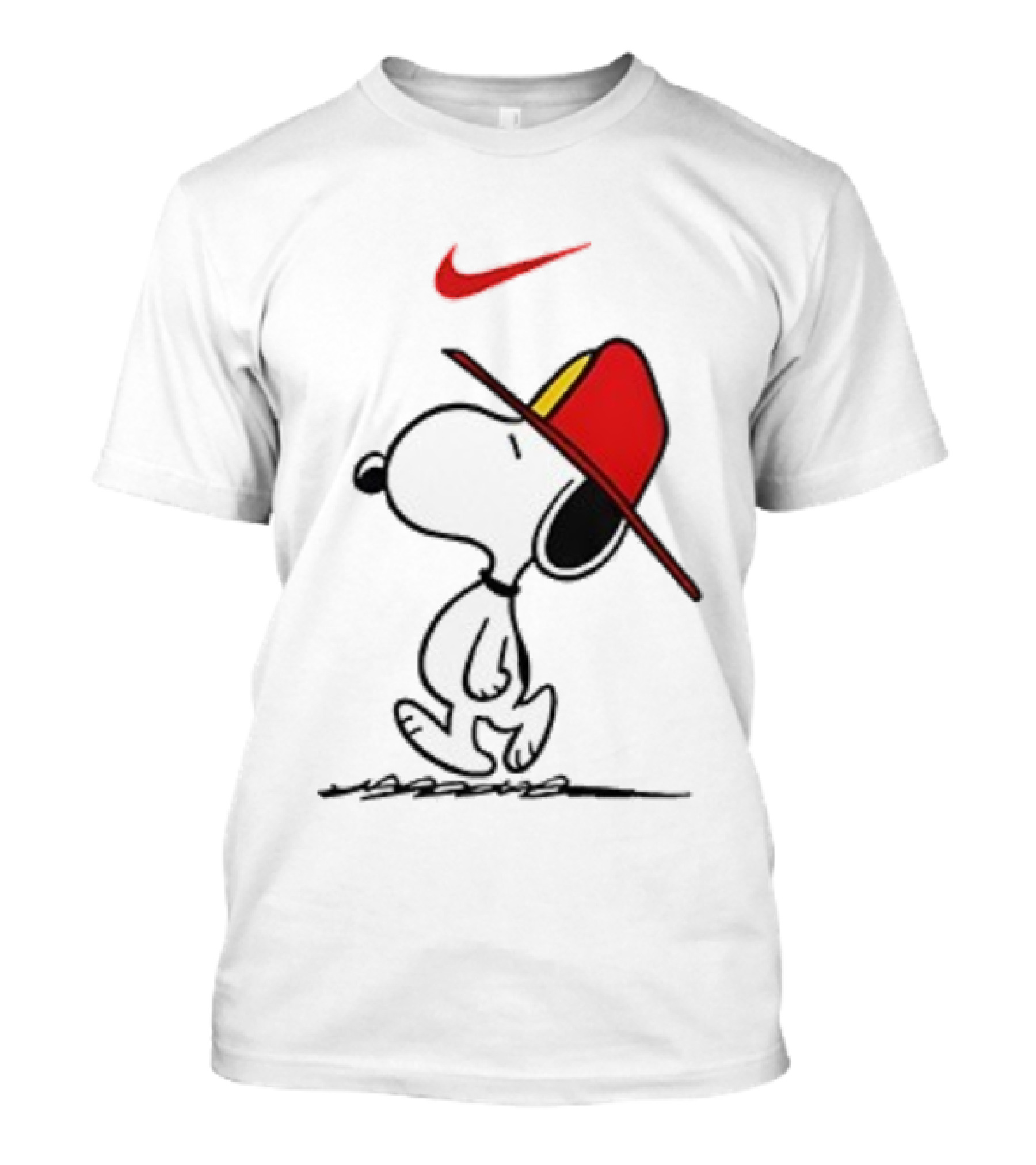 Snoopy Firefighter Nike Once Upon A Time I Was Innocent Then I Joined The Fire Department T-Shirt