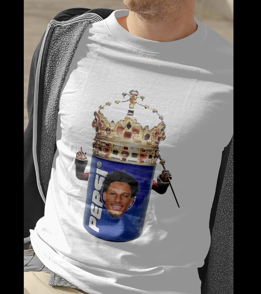 Oronde Gadsden Pepsi Crown Los Angeles Chargers King Parody T-Shirt