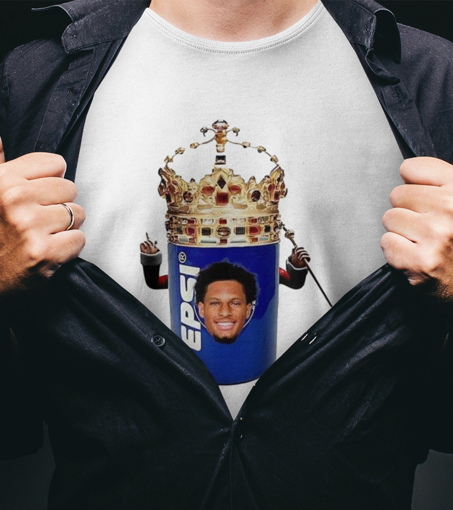 Oronde Gadsden Pepsi Crown Los Angeles Chargers King Parody T-Shirt