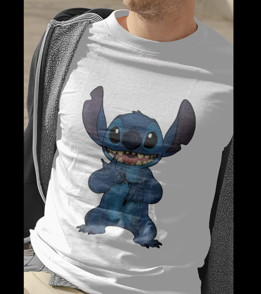 Six Seven 6 7 Meme Funny Stitch Hands Character T-Shirt