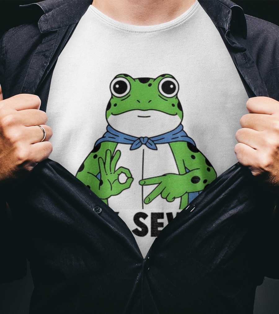Portland Frog Six Seven Anti Fascism Meme T-Shirt