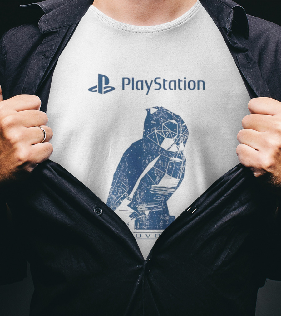 PlayStation OVO Collaboration Owl Logo T-Shirt
