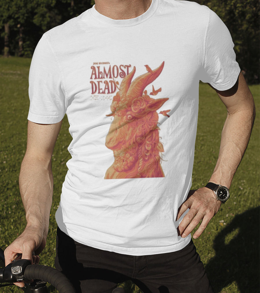 Joe Russo’s Almost Dead Oct 24 2025 Oakland CA Almost Dead Goat T-Shirt