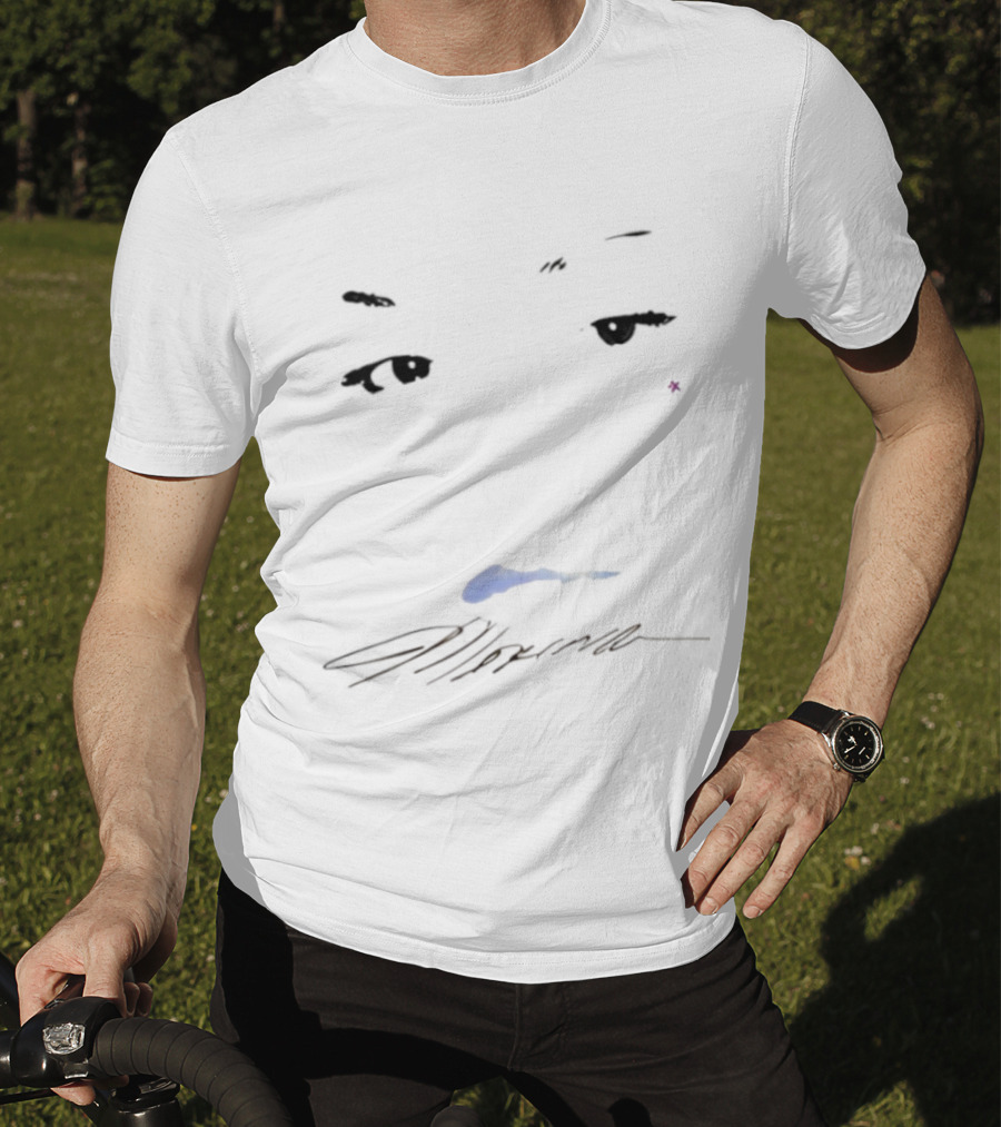 Marina Eyes Lips Abstract Signature Style T-Shirt