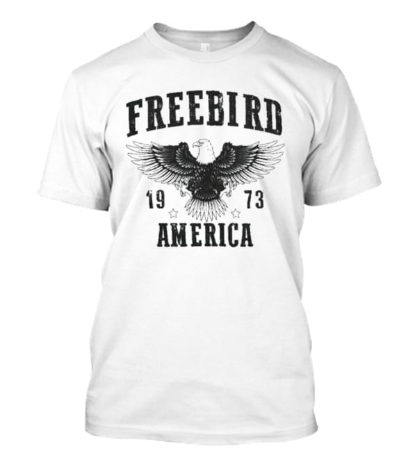 Freebird America 1973 Eagle Emblem T-Shirt