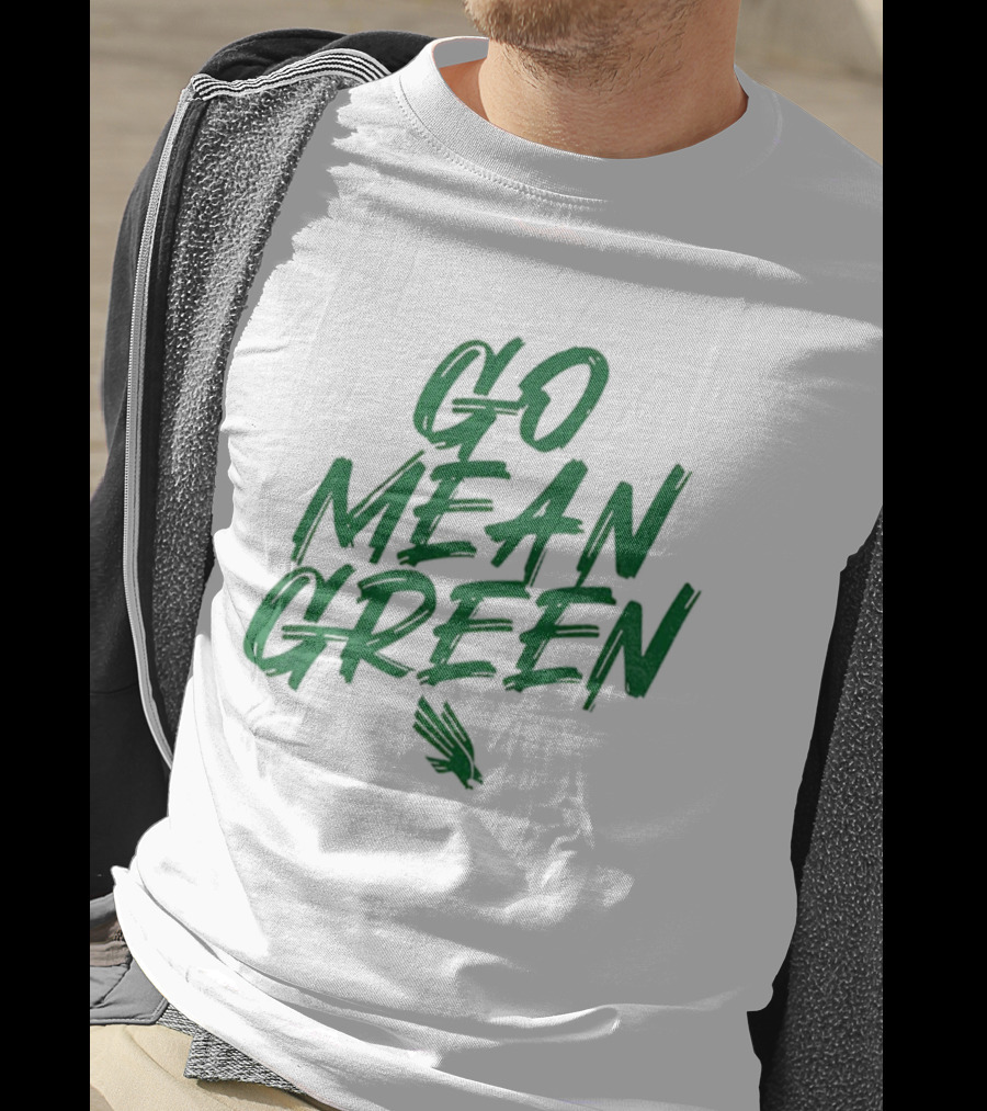 UNT North Texas Go Mean Green Spirit T-Shirt