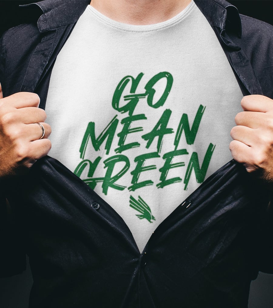 UNT North Texas Go Mean Green Spirit T-Shirt