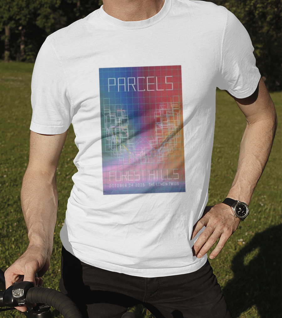 PARCELS Forest Hills October 24 2025 The Lemon Twigs Stadium Event T-Shirt