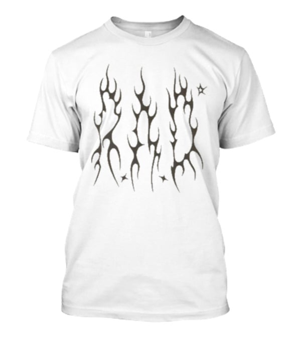 Rad Global Metal Flames And Stars T-Shirt