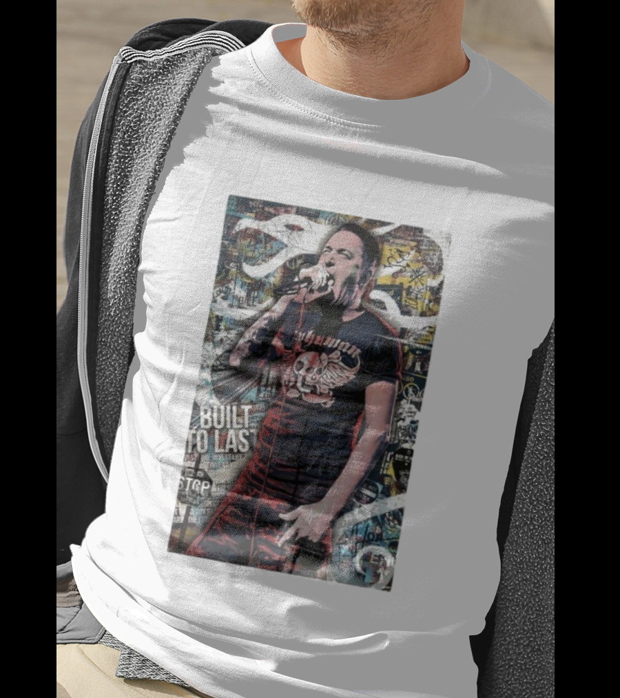 Sick Of It All Built To Last Lou Koller Hardcore Punk NYC Street Art Skull Tattoo T-Shirt