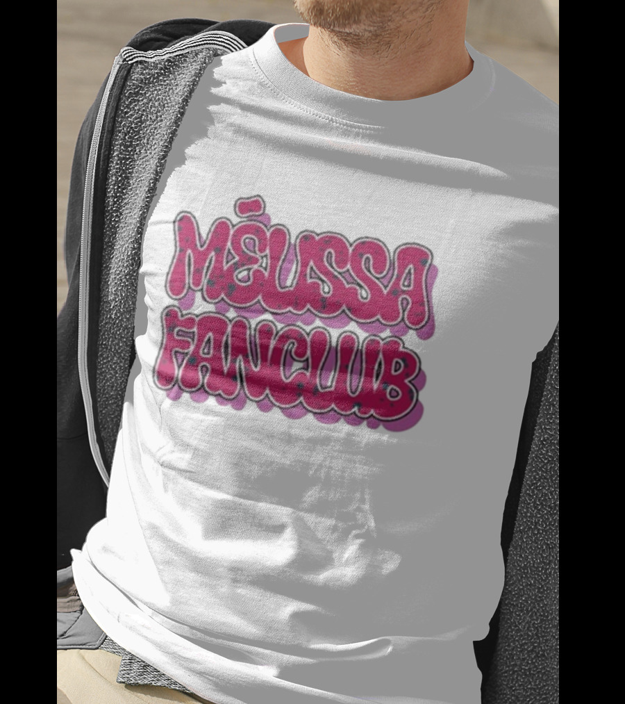Melissa Fanclub Star Academy Plum Bubble Letters T-Shirt