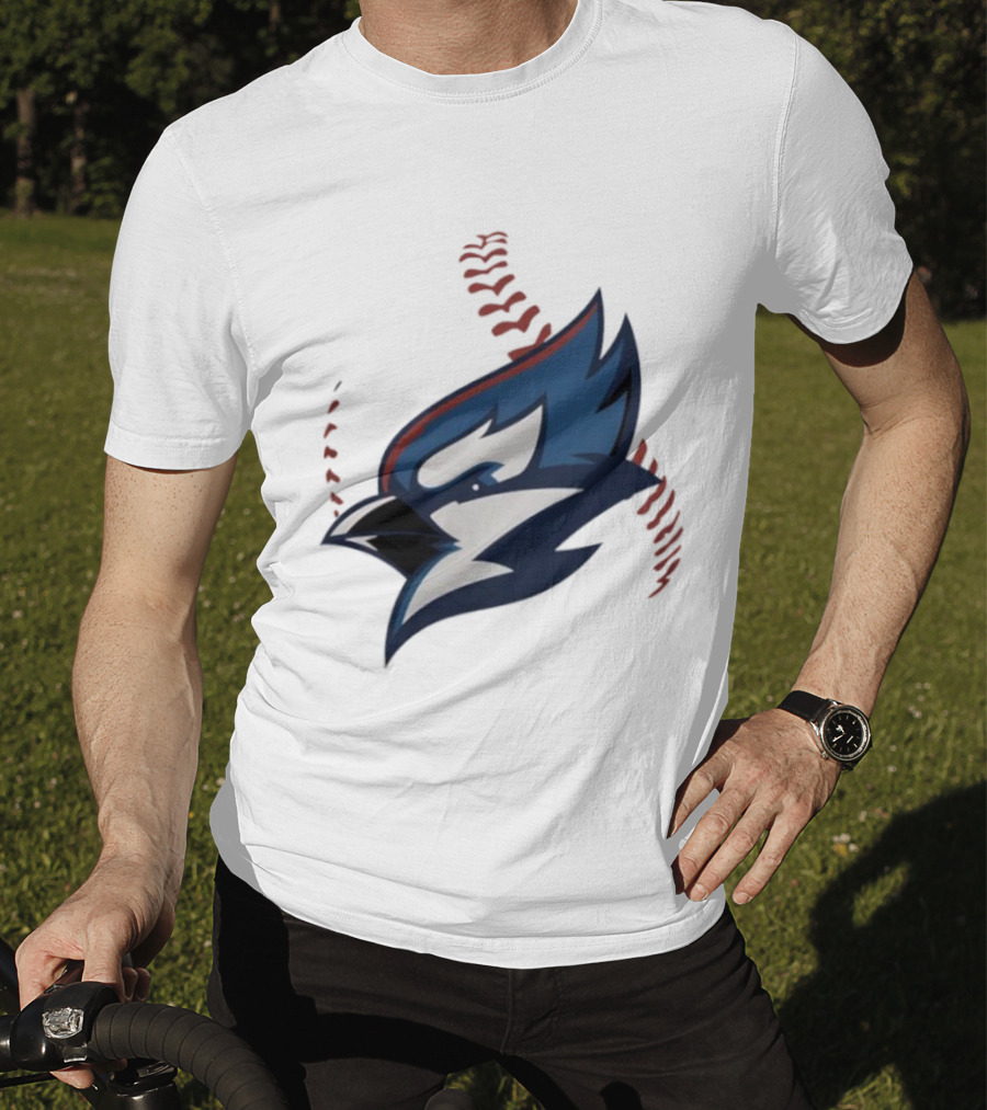Toronto Blue Jays 2025 World Series Baseball Blue Jay Head T-Shirt