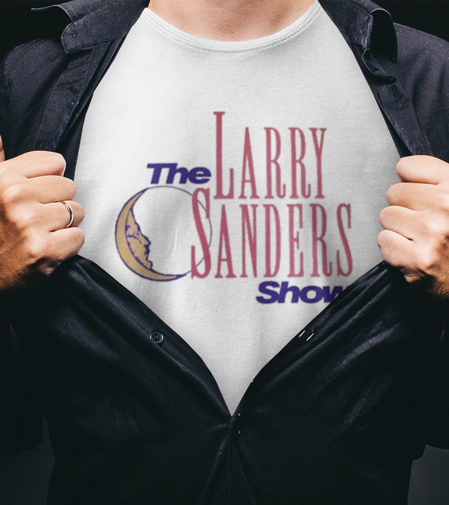 The Larry Sanders Show Crescent Moon Logo T-Shirt
