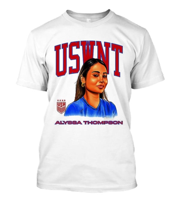 USWNT Alyssa Thompson United States Soccer Team T-Shirt