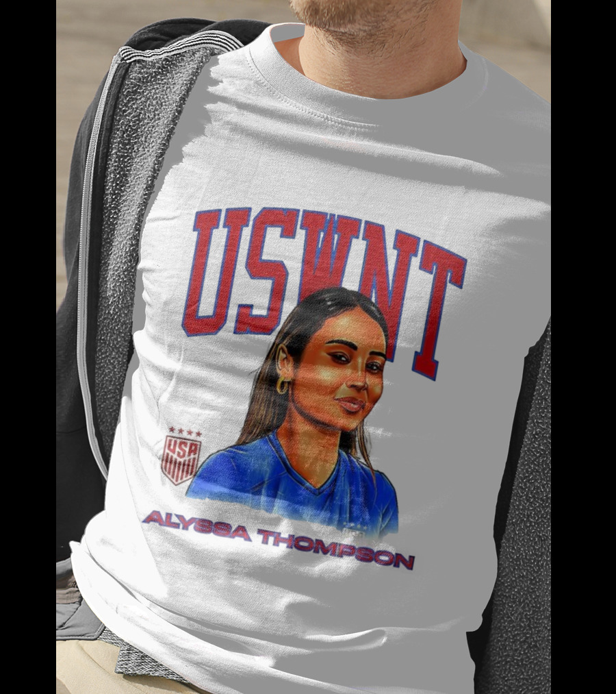 USWNT Alyssa Thompson United States Soccer Team T-Shirt