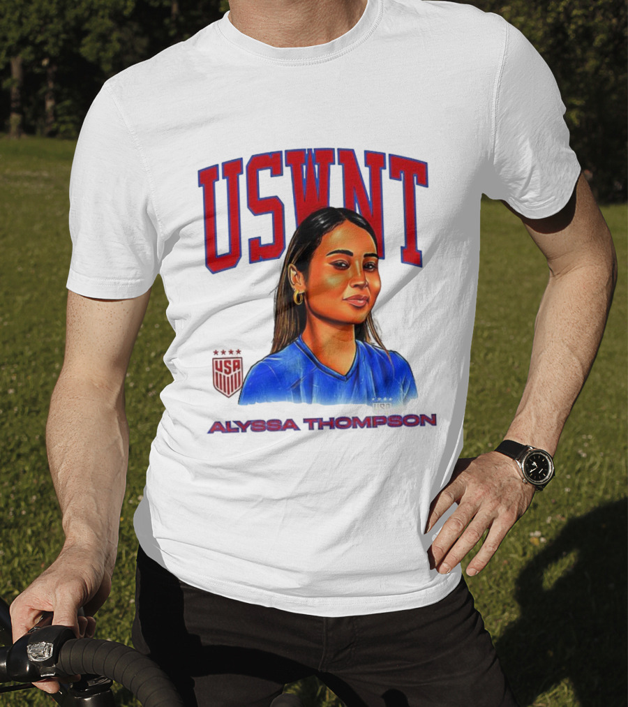USWNT Alyssa Thompson United States Soccer Team T-Shirt