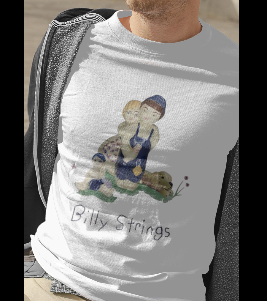 Billy Strings The Family Strings Figurine Style T-Shirt