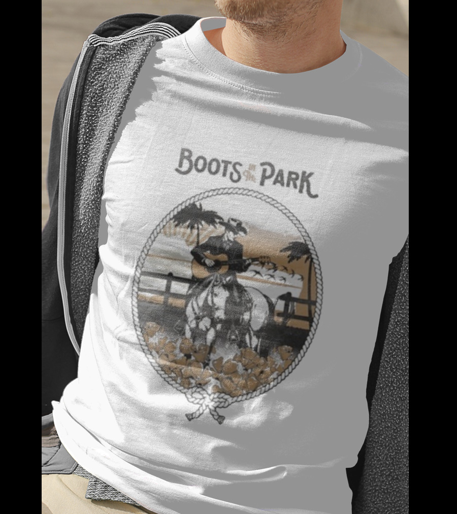 Boots In The Park San Juan Capistrano Cowboy Guitar 10.18.2025 T-Shirt